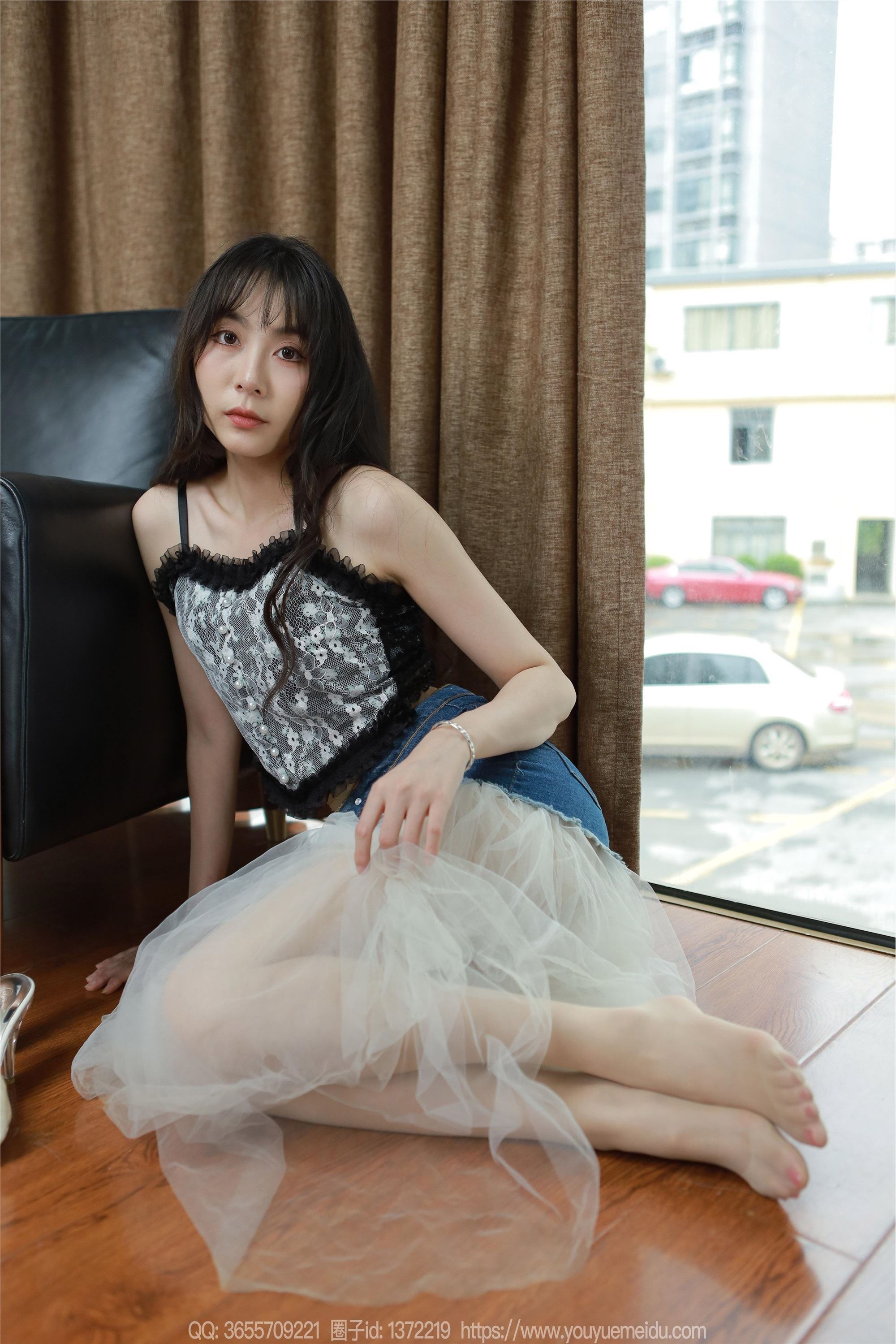 IESS异思趣向  2024.04.28 丝享家 1727 团团《长腿白纱》